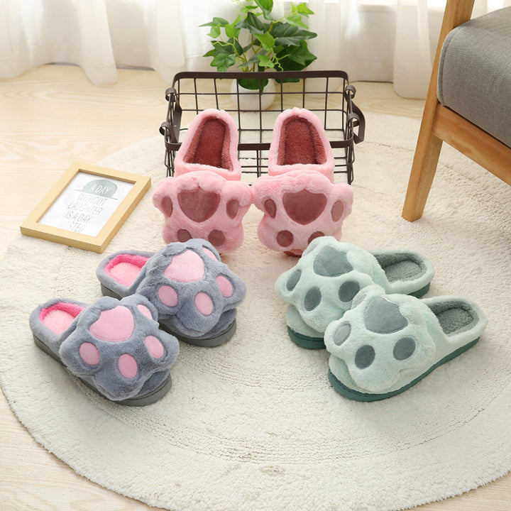 Warm Dog Paw Slippers