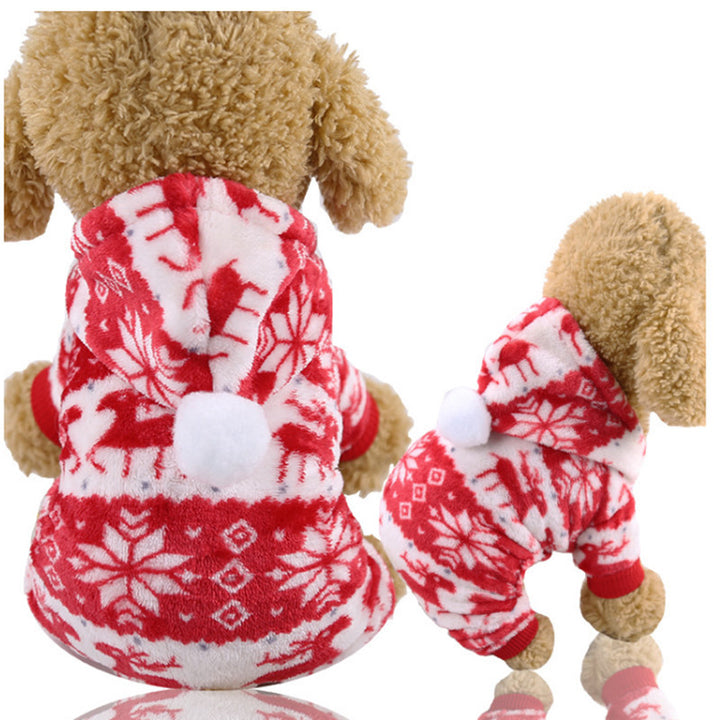 Christmas  Dog Clothes Winter