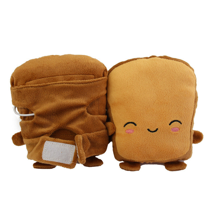 Cute Toast Hand Warmers