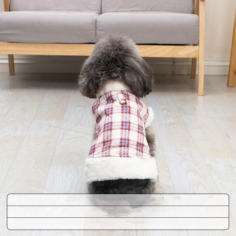 Winter pet cute cotton coat