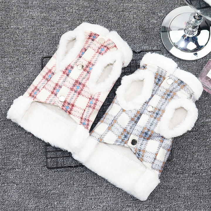 Winter pet cute cotton coat