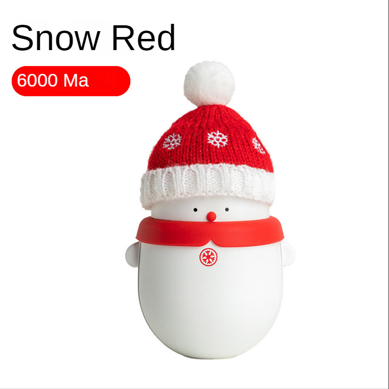 Snowman 2 In 1 Hand Warmer & Power Bank